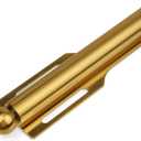 FIRJOY 12" Valet Rod for Closet Pull Out (1 Pack, Brushed Gold)