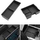 LUWU 2025 2026 GMC Hummer EV Accessories Set Compatible with 2022 2023 2024 2025 2026 GMC Hummer EV Accessories Hummer EV Dashboard Organizer 1PC & Hummer EV Center Console Organizer 1PC