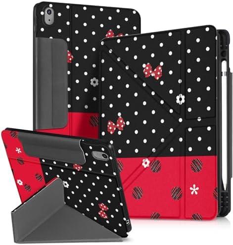 Miss Adola for iPad A16 Case/10th Generation Case - 10.9 Inch 2022 Tablet Cover with Pen Holder for Women Boys Girls Men Cute Cartoon Cool Funny Funda for iPad 11th 11 Inch 2025, RD WT Point Miss Adola for iPad A16 Case/10th Generation Case - 10.9 Inch 2022 Tablet Cover with Pen Holder for Women Boys Girls Men Cute Cartoon Cool Funny Funda for iPad 11th 11 Inch 2025, RD WT Point