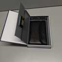 Book Safe with Combination Lock, Hidden Safe (9.5 x 6.2 x 2.2 Inch) with Fireproof Bag, Secret Diversion Safe, Hollow Book Box Hidden Storage, Money Safe Box for Cash (GREAT GATSBY) (Large)