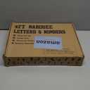 Ledido 4FT Marquee Light Up Letters, Large Light Up Letters for Party Decoration, Marquee Letter for Birthday Baby Shower Graduation Wedding, Pre-cut Foam Board Assembly Required Letter O