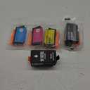 910XL 910 XL Ink Cartridges Combo Pack (5-Pack, 2Black/1Cyan/1Magenta/1Yellow) Replacement for HP 910XL Black and Color Ink Cartridges OfficeJet 8010 8015 8022 Pro 8020 8025 8028 8030 8035 Printer