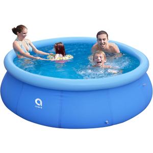 Inflatable Top Ring Swimming Pool, Blue (10ft x 30in)