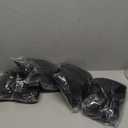 8 Packs 90 Inch Black Round Tablecloth in Diameter, Washable Polyester Fabric Tablecloths, Wrinkle Resistant Table Cloth for Wedding Party Banquet Dining