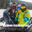 3 x Fuinloth Balaclava Ski Mask, Motorcycle UV Protector Scarf, Summer Cooling Neck Gaiter for Men/Women (Black)