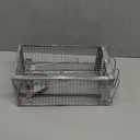 Kensizer Humane Rat Trap, Chipmunk Rodent Trap That Work for Indoor and Outdoor Small Animal - Mouse Voles Hamsters Live Cage Catch and Release 1-Pack Small 10.5" L x 5.5" W x 4.5" H