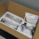 Bathroom Sconce Wall Lighting - Black Bathroom Vanity Light Fixture Vertical and Horizontal Wall Mount 2-Light Modern Indoor Wall Light for Hallway Living Room(E12 Bulbs Excluded)