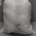 JOLLYVOGUE White Comforter Full Size, 3 Pieces Seersucker Lightweight Full Size Bedding, All Season Fluffy Microfiber Bedding Comforter Set with 1 Ruffle Comforter and 2 Ruffle Pillowshams