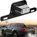 Nilight LED License Plate Light w/Bracket Mount Waterproof Courtesy Step Tag Dome Cargo Lights Chrome Housing 12V for Truck Trailer RV UTV ATV Camper Boat