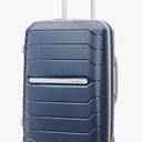 Samsonite Freeform 21-Inch Hardside Carry-On Luggage - Hardshell Carry-On Suitcase - TSA, Airline-Approved - Expandable Hard Shell, Smooth Rolling Spinner Wheels for Lightweight Travel - Navy