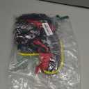 2 Pieces Skull Print Pet Pirate Hat with Pirate Skull Bandana Dog Cat Captain Cap Halloween Pirate Cosplay Costume Halloween Party Hat Dress Up Costume Accessories (C)