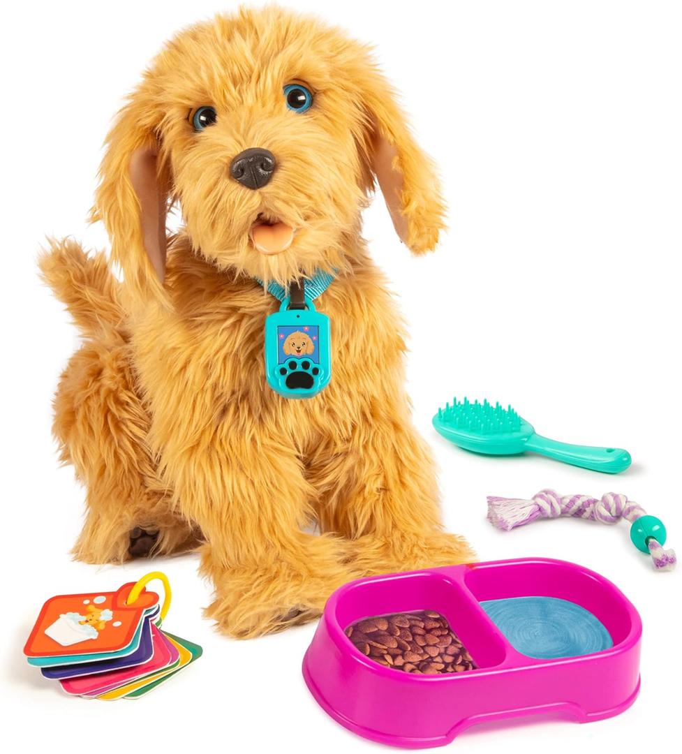 My Fuzzy Friends Sky Rocket Moji Interactive Labradoodle (One Size)