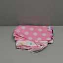 3 Packs Pink Mouse Tablecloth, Pink Polka Dot Table Cloths Disposable Plastic Cartoon Table Covers for Girls 1st 2nd 3rd Party Decorations Supplies, 86.6 x 51.2in