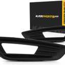 For Ford Focus Fog Light Bezel 2015 16 17 2018 Pair Driver and Passenger Side Sedan/Hatchback w/Fog Light Hole For FO1038151, FO1039151 | F1EZ 15266 E, F1EZ 15266 A