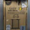 Regalo Safety 29"-49" Extra Wide Baby Gate, Bottom of Stairs & Doorways