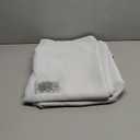 NICETOWN Black Out Window Curtain Liner - Thermal Insulated Blackout Drape Liners for 84 inch Curtains, Blackout Curtain Liners White (W=45 H=77, 2 Pieces, Hooks Included, Greyish White)