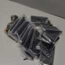 GoldenWarm 18-Pack Black Matte 4in x 4in Heavy Duty Hinges for Interior & Exterior Doors
