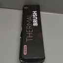 Nimmu Thermal Brush for Blowout Look, 1.5 inch Heated Round Brush, Curling Iron with 10 Temperature Control, Hot Styler Dual Voltage for Travel, Black Gold