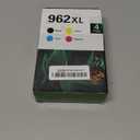 962XL Ink Cartridges Combo Pack Compatible for HP 962 XL HP962 HP962XL for HP OfficeJet Pro 9010 9015 9018 9020 9025 9014 9019 9028 9012 Printer Black Cyan Magenta Yellow(4 Pack)