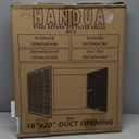 Fits 16x20 Duct Opening | Steel Return Air Filter Grille by Handua [Removable Door] for 1-inch Filters | Vent Cover Grill | White | HVAC Cold Air Intake Grille | Out Dim: 18 5/8"W X 22 5/8"H