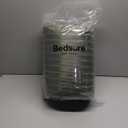 Bedsure King Comforter - GentleSoft 3 Pieces Double-Side Fleece Fluffy Olive Green Comforter Set, Cozy Striped Room Decor Aesthetic, Luxury King Size Bedding with 2 Pillowcases, 104x90 Inches