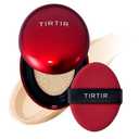 TIRTIR Mask Fit Red Cushion Foundation | Full coverage, Weightless, Skin fit, Satin Glow Finish, Korean Makeup, beauty, Tattoo cover up, Buildable (#17W French Vanilla, 0.63 Fl Oz)