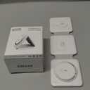 Charging Station for Apple Multiple Devices - 3 in 1 Foldable Magnetic Wireless Charger Dock - Travel Charging Pad for iPhone 17 16 15 14 13 12 Pro Max Plus Watch & Airpods (White)