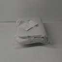 Bassinet Mattress Pad 25 x 36 Compatible with Dream On Me Nest/Zoom Portable/Zodiak, Pamo Babe Portable, Cosco Portable and Baby Trend, Waterproof Breathable Baby Foam with Removable Zippered Cover (White)