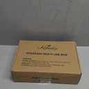 Stainless Steel Snack Containers with Lids - 3 Pack - 5 Compartments Bento Snack Boxes - Reusable Meal Prep Lunch Containers for Kids Adults - Divided Food Storage Container for School Home Travel