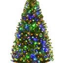 5 ft. Pre-Lit Artificial Christmas Tree with 150 LED Lights