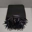 Epoesch Black Small Gift Bags with Handles and Tissue Paper, 24 Pack 