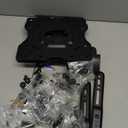 Amazon Basics Full Motion Articulating TV Monitor Wall Mount for 26" to 55" TVs and Flat Panels up to 80 Lbs, Black