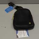 INICAT Anti Theft Crossbody Bag for Women, Small RFID Blocking Sling Purse with Zipper Lock for Travel, Vegan Leather