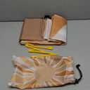 Waterproof Sandproof Beach Blanket, 9 Ft X 10 Ft Extra Large Beach Mat for 8 Adults, Lightweight Polyester Outdoor Picnic Blanket for Travel, Hiking, Camping, Beach Accessories for Vacation (Sun)