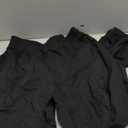 Women 2 Piece Outfit Set Loungewear Cropped Tops and Jogger Sweatpant Matching Set Coordinated Sweatsuit with Pockets (Medium, Black)