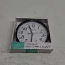 La Crosse 404-3020B 8-inch Basics Quartz Analog Wall Clock - Black