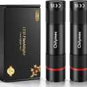 Rechargeable Flashlights 2 Pack, USB C LED Flash Light, Zoomable Waterproof 4 Modes Pocket EDC Handheld Flashlight for Camping Hiking Dog Walking Home Emergency, Fathers Day Gift for Dad Men Him