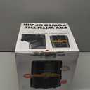 CHEFMAN 2 Qt Mini Air Fryer  Digital Space-Saving Compact Air Fryer with Nonstick and Dishwasher Safe Basket, Quick & Easy Meals in Minutes, Features Digital Timer and Shake Reminder  Black