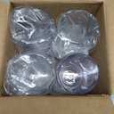 US Acrylic Classic Clear Plastic Reusable Drinking Glasses (Set of 8) 12oz Rocks & 16oz Water Cups | BPA-Free Tumblers, Made in USA | Top-Rack Dishwasher Safe