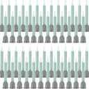 LANIAKEA 50 Pcs 3.5 Inch Epoxy Mixing Nozzle Tip Resin Mixer Adhesive Gun Applicator, 1:1 & 1:2 Static Mixer Plastic Resin Mixing Tip