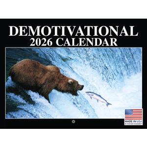 Demotivational Calendar 2026 Demotivation Monthly Wall Calender 12 Month | American Made In The USA