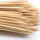 5 x 100PCS 6 inch Bamboo Skewers for wooden sticks BBQAppetiserFruitCocktailKabobChocolate FountainGrillingKitchencrafting and Party. =4mm, More Size Choices 6"/8"/10"/12"/36"