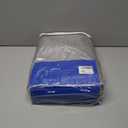 MIULEE 100% Blackout Curtains 120 Inch Long 2 Panels for Bedroom, Thick Luxury Faux Linen Black Out Curtain Room Darkening Back Tab Pleat Window Textured Drapes with Hooks for Living Room, Gery (Grey)