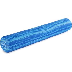 OPTP PRO-Roller Soft Density Foam Roller Low Density Soft Foam Roller for Physical Therapy, Pilates, Yoga Foam Roll Exercises, and Muscle Recovery- Blue 36" x 6"