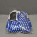 Women Cosplay Costume Blue Maid Dress Uniform Outfit Full Set, 1XL