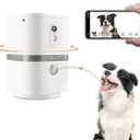 Petalk AI II Dog Camera with Speaker no Subscription,Dog Camera Automatic Treat Dispenser, WiFi Pet Camera with 180 Pan Full-Room View,(2.4G WiFi Only