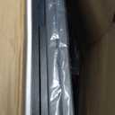 47 Inch Computer Desk with 5 Fabric Storage Drawers,Gaming Desk with Power Outlets & LED Lights,Reversible Home Office Desk with Monitor Stand for Working Writing Study, Black