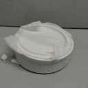 SOUJOY Porcelain Tortilla Warmer, 8.5 inch Tortilla Server with Lid, Taco Holder for Tuesday Night, Mexican Party, Hold up to 12 Tortillas, Microwave and Dishwasher Safe