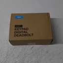 Veise Keyless Entry Door Lock with 2 Knobs, Electronic Backlit Keypad Deadbolt with Handle Set, Auto Lock, One-time Codes, Smart Deadbolt for Front Door, Easy Installation, Matte Black