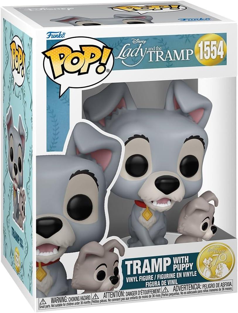 Funko Pop! Disney: Lady and The Tramp - Tramp with Puppy